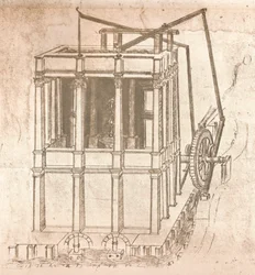 Kreslení projektů pro zámky a vily, c1472-c1519 1883
