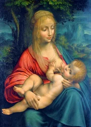 Panna a dítě, c1511