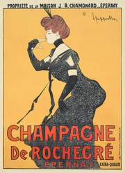 Champagne De Rochegré, 1900.