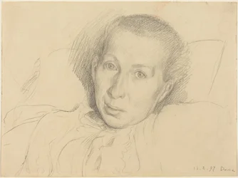 Umělcova sestra, Marie von Kalckreuth