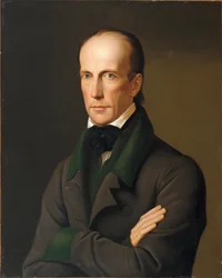 Portrét arcivévody Jana Rakouského (1782-1859), Kupelwieser, Leopold (1796-1862). Olej na plátně