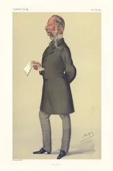 John Tenniel - portrét stojící