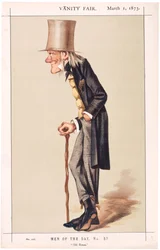 Profesor Sir Richard Owen, FRS, KCB, přírodovědec, 1873