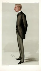 Ona Henry Rider Haggard, britský spisovatel, 1887.