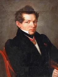 Portrét matematika Nikolaje Lobačevského 1792-1856, 1839