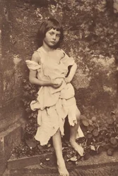 Alice Liddellová jako žebračka, 1858