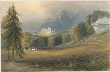 Wootton Lodge: malba akvarelem a [c 1830-1840]