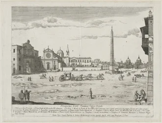 Prospekt míst města Říma Insign[ium], 1666.