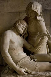 Pieta, detail