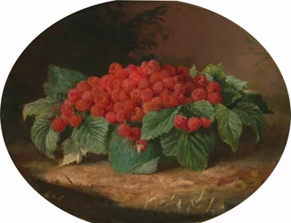 Maliny, asi 1859 (olej na plátně)