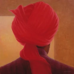 Červený turban na jantaru, Deoghar