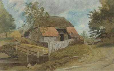 Old Barn, c.1855 (olej na panelu)