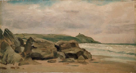 Pohled směrem k Rame Head, Cornwall, 1850