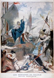 Svatá Genevieve, hrdinka Francie, 1896
