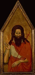 Jana Křtitele (tempera na dřevě)
