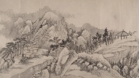 Odlehlá údolí a hluboké lesy z roku 1678.