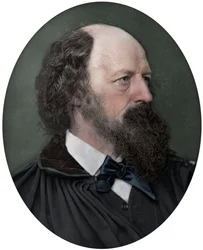 Alfred Tennyson, DCL, FRS, laureát anglického básníka, 1883