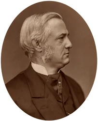 Frederick Max Muller, profesor srovnávací filologie na Oxfordské univerzitě, 1878.