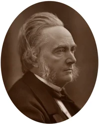 George Campbell, 8. vévoda z Argyll, skotský liberální politik a spisovatel, 1883.