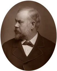 Henry Hugh Armstead, RA, britský sochař a ilustrátor, 1883.