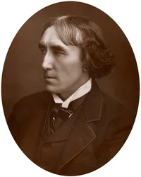 Henry Irving , anglický herec, 1883.