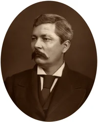 Henry Morton Stanley, africký cestovatel, 1880.