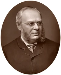 Hon Sir Lewis William Cave, soudce Nejvyššího soudního dvora, 1883.