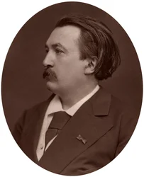 Paul Gustave Dore , francouzský umělec, rytec a ilustrátor, 1877.