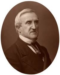 Vice-kancléř Sir C Hall, soudce Nejvyššího soudního dvora, 1876.