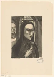 korsická žena Femme Corse (původní název)