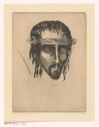 Hlava Kristova Tête de Christ IV (původní název)