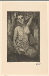 sedící žena Femme assise (původní název)