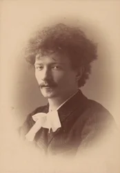 Portrét skladatele Ignacyho Jana Paderewského 1860-1941, 1890.