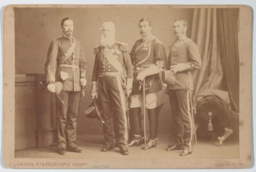 Členové rodiny Sartorius, circa 1870