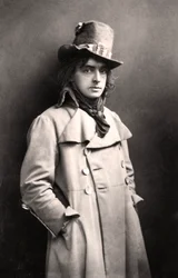 John Martin-Harvey 1863-1944, anglický herec, začátek 20. století.
