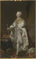 Gustave III de Suede - Portrét švédského krále Gustava III