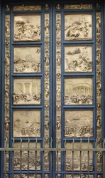 Rájské brány ve florentském baptisteriu, kopie, 1425-1452