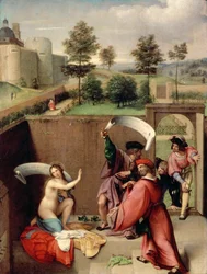 Susanna a starší, 1517 (panel)