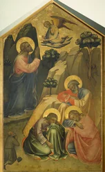 Agony in garden, kirjoittanut Lorenzo Monaco (noin 1370-1425)