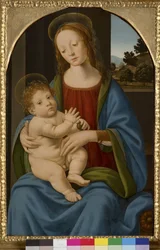 Madona s dítětem, 1485-90
