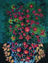 Jablka s listy, 1929-1930.