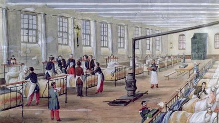 Vojenská nemocnice Val-de-Grace v Paříži, 1854