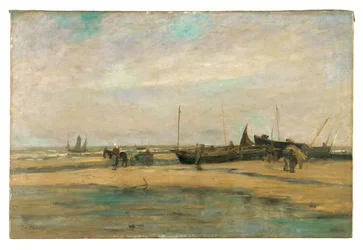 Přímořská krajina v De Panne