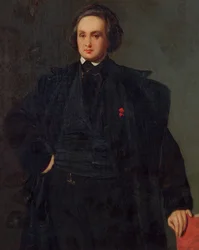 Portrét Victora Huga (1802-85), kolem 1833