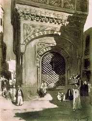 El-Sebil, Káhira, Egypt, 1928