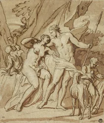 Venuše a Adonis