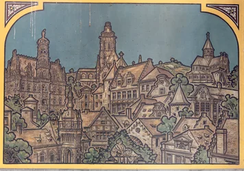 Budova nádraží (Sint-Pietersstation). Interiér. 1912. Vstupní hala.