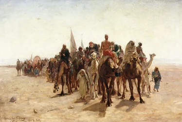 Poutníci jdoucí do Mekky; Poutníci jdoucí do Mekky, 1890
