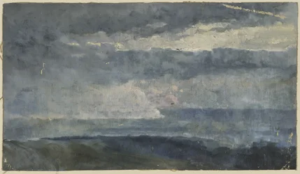 Olejová studie (mraky)