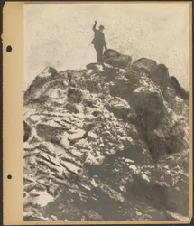 L.F. na vrcholu Mount Shasta [Louis Fleckenstein]